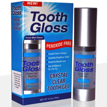 Teeth Whitening Tooth Gloss Clear Instantly Brightens Teeth 15ml Airless Pump - £10.97 GBP