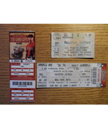 HOUSTON ASTROS 3 Ticket Stub collection LA DODGERS 2003 MINUTE MAID PARK - $13.37 CAD