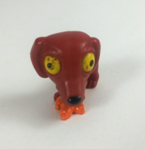 The Ugglys Pet Shop Series 1 Grossest Brown Burnt Sausage Dog - $3.87