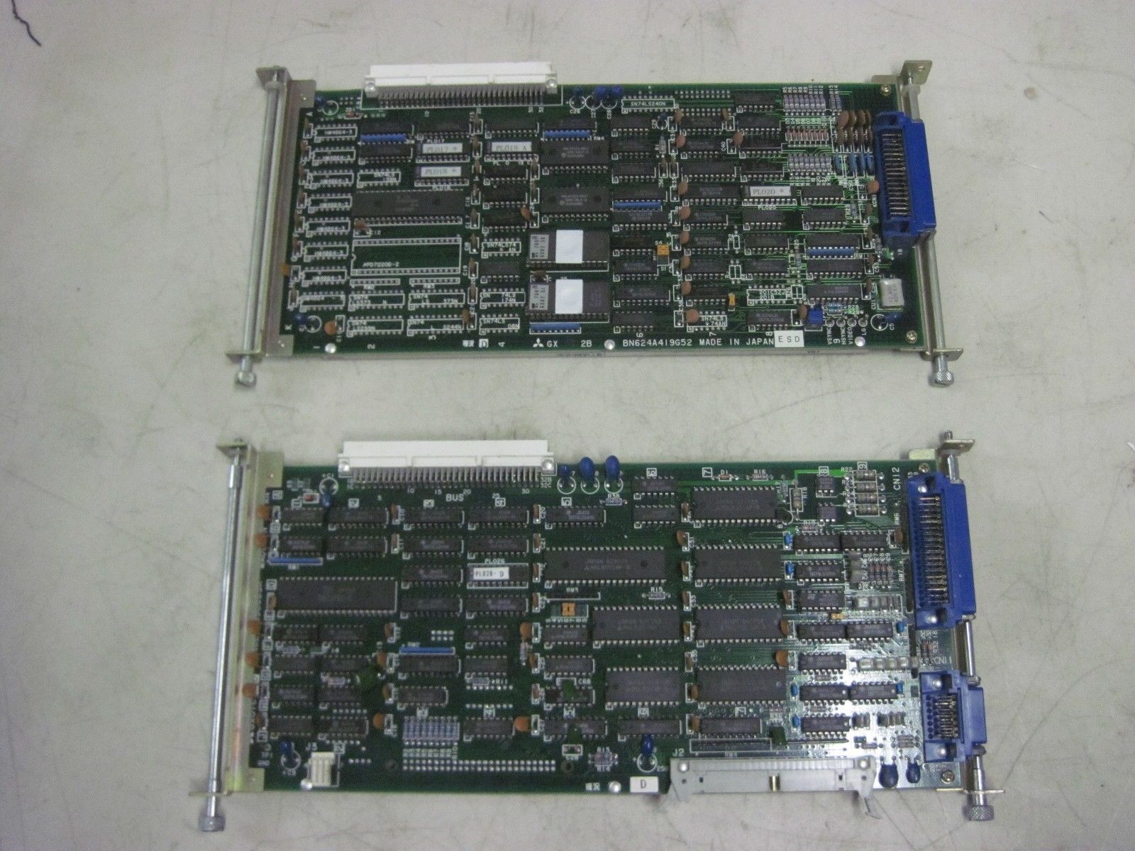 WARRANTY Mitsubishi GX07 GX07C BN624A538H02 &amp; GX02B BN624A419G52 (2 BOAR... - $46.40