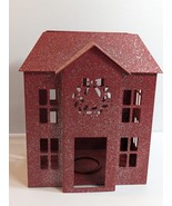 Vintage Bath Body Works Metal Barn House Luminary Tea Light Candle Holde... - $476.49 MXN