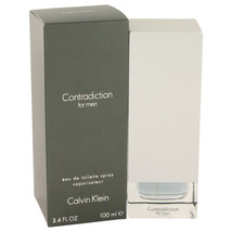 CONTRADICTION by Calvin Klein Eau De Toilette Spray 3.4 oz - £29.06 GBP