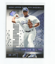 Adrian Beltre (Los Angeles Dodgers) 2004 Upper Deck Spx Card #59 - £4.59 GBP