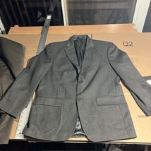 Haggar Collections Blazer Jacket Vintage Silver Gray 42R, 100% Wool Spor... - $14.85