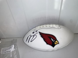 AJ  A.J. Green Authentic Signed Autographed Logo Football BAS Witnessed Cardinal - £39.95 GBP