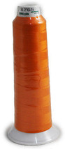 Madeira Poly Orange 2000YD Serger Thread   91288765 - $8.06