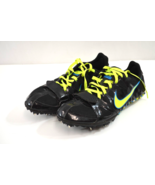Nike Zoom Rival S 6 Track Spikes Shoes Womens Size 5.5 456712-070 Black ... - £30.88 GBP