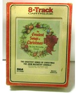 VTG - 8 Track Tape UNTESTED AS IS -The Greatest Songs Of Christmas John ... - £4.70 GBP