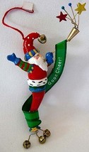 Be Of Good Cheer Santa Claus Ornament Festive Colors! - £10.19 GBP