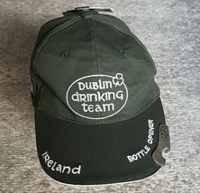 Dublin Drinking Team Hat Bottle Opener Irish Ireland Strapback Green Cap - £11.73 GBP