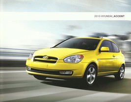 2010 Hyundai ACCENT sales brochure catalog 10 US Blue GLS SE - £4.79 GBP