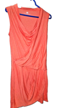 UK Style French Connection Dress ON THE TOWN Womens Sleeveless Mini Small Coral - £8.75 GBP