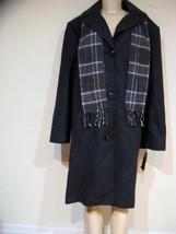 Women&#39;s Church Winter outerwear Wool blend Warm coat jacket + Scarf plus 3X new - £127.68 GBP