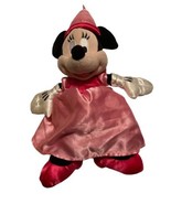 Minnie Mouse Plush Pink Princess In Satin Dress 14” Stuffed Animal Disne... - £7.70 GBP