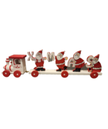 Santas on the train Christmas Train Table decoration - $19.99