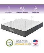 NapQueen Victoria 12&quot; Twin-XL Cooling Gel Hybrid Mattress - Certified Co... - $434.45 CAD