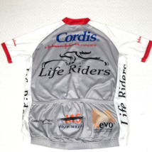 Verge Sport Men&#39;s Large Life Riders Cycling Jersey Grey Riding Outdoor - $11.64