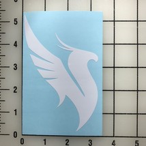 Illenium Bird Logo 5&quot;&quot; Tall White Vinyl Decal Sticker New - £9.33 GBP