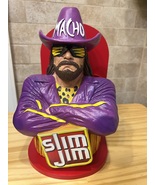 Slim Jim MACHO MAN RANDY SAVAGE Counter or Wall Display Limited Edition WWE - £227.29 GBP