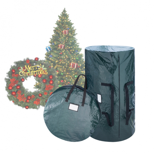 Trademark Global Tree Wreath Combo Green - $35.51