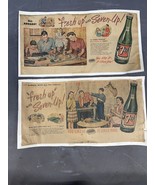 1948 Fresh 7 Seven-Up Magazine Advertisement All-Aboard Model Train Ping... - $56.65 CAD