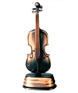 Violin Die Cast Metal Collectible Pencil Sharpener - $166.12 MXN