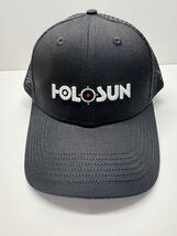 Shot Show 2026 Holosun Black Adjustable Baseball Style Cap Hat - $19.79