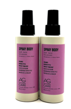 AG Care Spray Body Soft Hold Volumize Refresh Style Protect From Heat 5 oz-2 Pac - £35.83 GBP