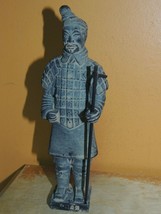 Terracotta Reproduction 6.5&quot;+ Warrior Figure Tomb of Emperor Shi mudman ... - $9.89