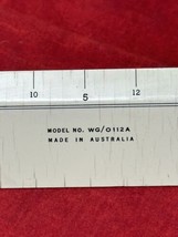 W &amp; G Made in Australia Model WG/ O112A Engine Divided Ruler Drafting Ar... - £13.57 GBP