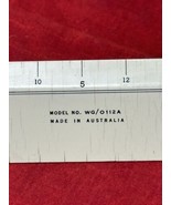 W &amp; G Made in Australia Model WG/ O112A Engine Divided Ruler Drafting Ar... - £13.59 GBP