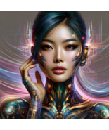 &quot;AI Original Art - &#39;Asian Woman&#39; - Exclusive Digital Desktop Wallpaper&quot; - £0.67 GBP