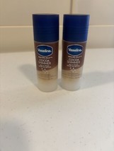 2 Vaseline Cocoa Shimmer Balm 1.4oz Healing Jelly Stick Glow Up Body Luminizer - $14.85