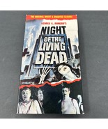 Night Of The Living Dead VHS George Romero Zombie Uncut Unedited Classic... - $10.44