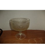 Vintage FTD Oak Leaf Pedestal Bowl - $373.88 MXN