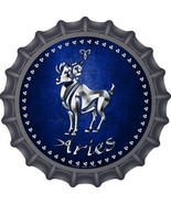 Aries Novelty Metal Bottle Cap 12 Inch sign - $36.85 CAD