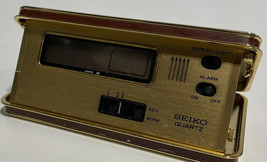 Vintage Seiko Watch LCD Travel Alarm Clock 927250 JAPAN. Untested. - £19.97 GBP