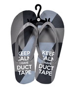 Mens Keep Calm Flip Flops - $5.36 CAD+