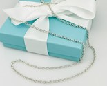 18.25&quot; Tiffany &amp; Co 3mm Large Link Chain Necklace in Sterling Silver - $249.00