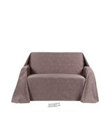 Rosanna Furniture Throw Slipcover Sofa Cocoa - $678.89 MXN