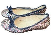 Gymboree Ballet Flats Multi-color Sparkly Shoes Girls Sz 13 - $14.40