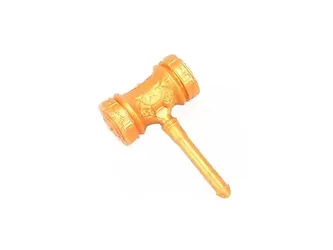 NawToys Gold Hammer Weapon for Army Knight Soldier Custom Minifigure Fro... - $3.18