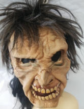 Mr. Living Dead Grave Zombie Mask Monster Sculpt Halloween Costume Natur... - £48.07 GBP