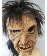 Mr. Living Dead Grave Zombie Mask Monster Sculpt Halloween Costume Natur... - £48.07 GBP