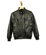 Bleau Grandeur Men's Collection Medium Size Black Jacket Fleece Lining - £36.78 GBP