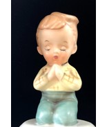Vintage Napco 1958 Porcelain Days of the Week Prayer Boy #C3291A 4 3/4&quot; ... - €7,78 EUR