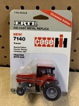 New ERTL Case IH 7140 Tractor 1/64 Toy Special Ed. Country Woman Christmas 1987 - £11.20 GBP