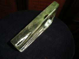 Comoy's Clear Heavy Glass Cigar Ashtray Italy image 10
