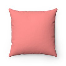 Trend 2020 Peach Pink Benjamin Spun Polyester Square Pillow - £17.55 GBP+