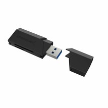 SABRENT SuperSpeed 2 Slot USB 3.0 Flash Memory Card Reader for Windows, ... - $14.99